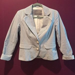 Seersucker Summer Blazer